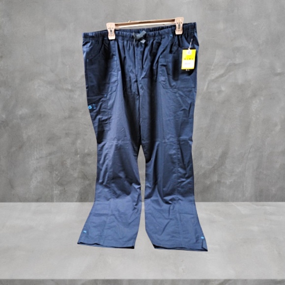 WonderWink Womens Wonderwork Women's Pull-on Cargo Scrub Pant 3X - Picture 2 of 8
